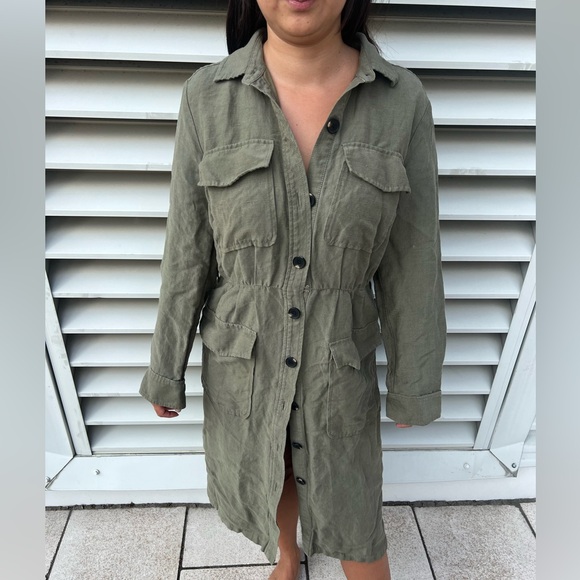 Ann Taylor Green jacket - Picture 4 of 5